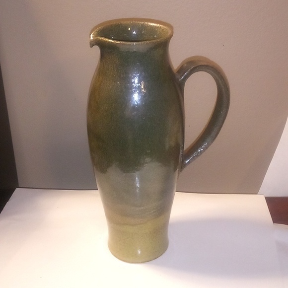 Handmade Pottery Pitcher - Picture 2 of 11